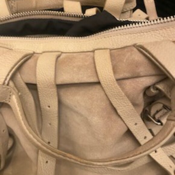 AUTHENTIC`ALEXANDER WANG BUCKLE BAG SATCHEL & DUST BAG..`100% GENUINE SUEDE - Picture 10 of 15